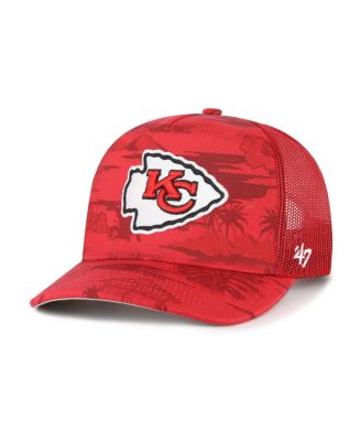 '47 Brand - Men's Red Kansas City Chiefs Fiji Trucker Adjustable Hat