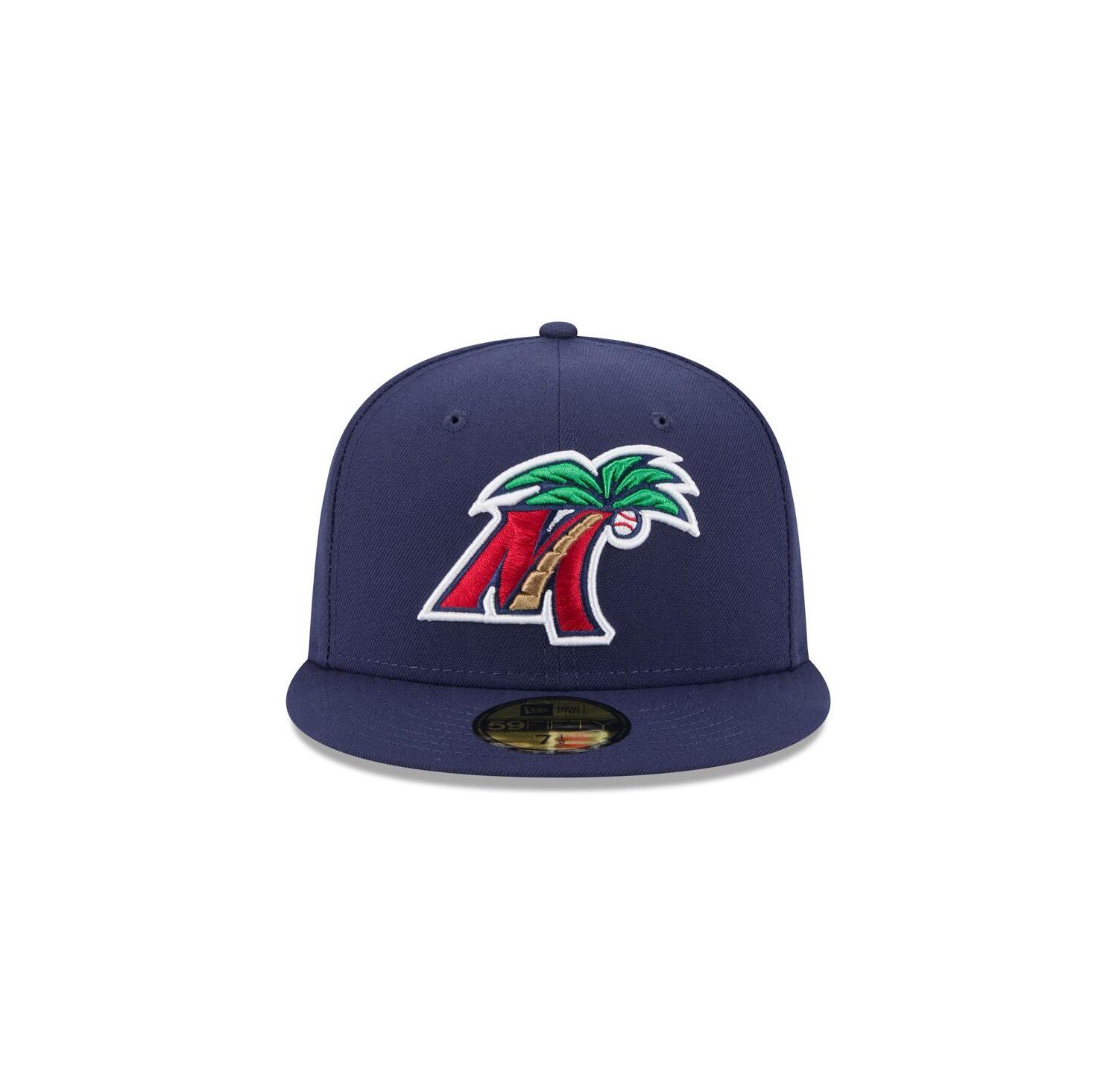 Men's Navy Fort Myers Mighty Mussels Theme Nights 59FIFTY Fitted Hat