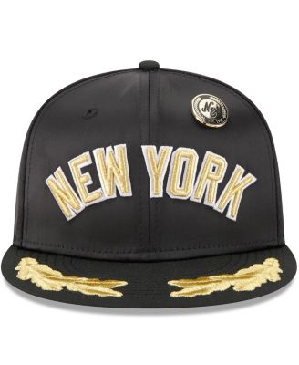 Men's Black New York Yankees 2025 59FIFTY Day Gold Leaf 59FIFTY Fitted Hat