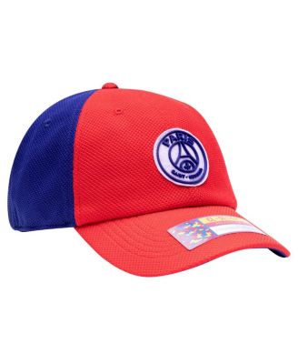 Fan Men's Ink Red/Navy Paris Saint-Germain Striker Adjustable Hat
