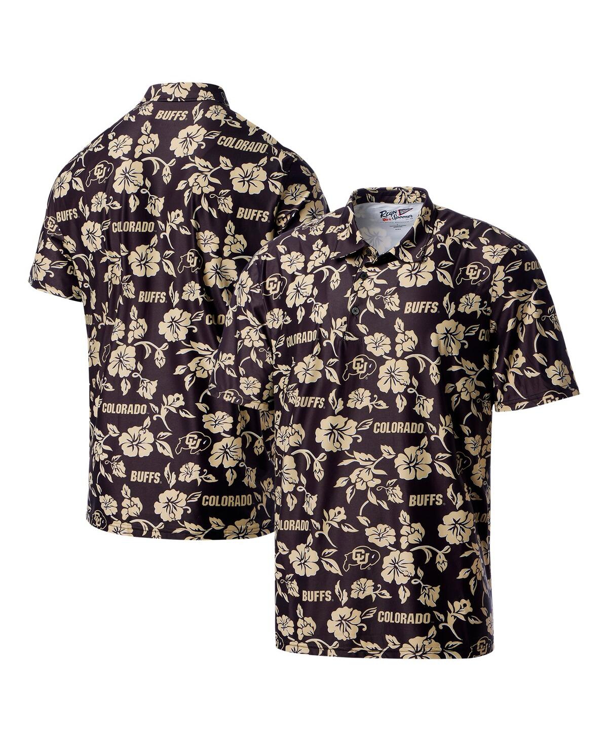 Men's Black Colorado Buffaloes Performance Polo Shirt - Black
