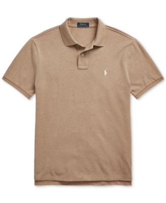 Men's Cotton Custom Slim Fit Mesh Polo Shirt