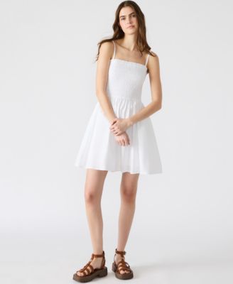 Steve Madden - Women's Smocked Fit & Flare Lotty Dress