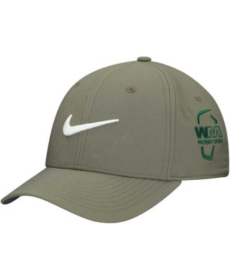 Nike - Men's and Women's&nbsp;Olive WM Phoenix Open Performance Swoosh Club Adjustable Hat