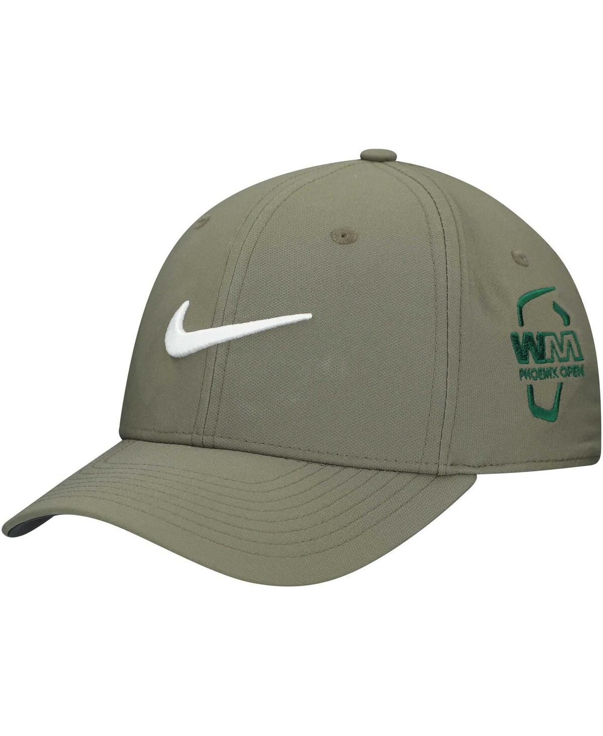 Men's and Women'sÂ Olive Wm Phoenix Open Performance Swoosh Club Adjustable Hat - Olive