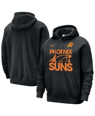 Nike - Men's Black Phoenix Suns Courtside Club Pullover Hoodie