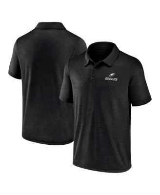 Fanatics - Men's Black Philadelphia Eagles Making Waves Polo