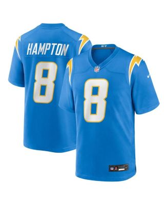 Nike - Men's Omarion Hampton Powder Blue Los Angeles Chargers 2025 NFL Draft First Round Pick Game Jersey