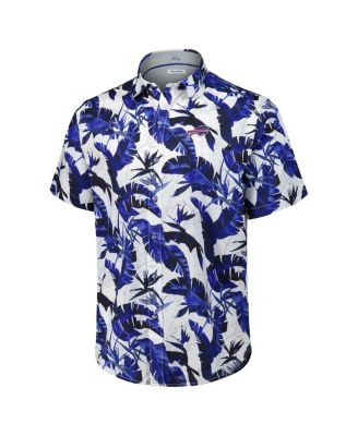 Мужская рубашка Tommy Bahama Royal Buffalo Bills Sunnyvale Blooms Camp на пуговицах