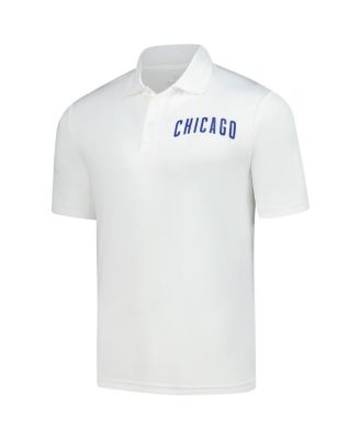Men's White Chicago Cubs Component Polo Shirt