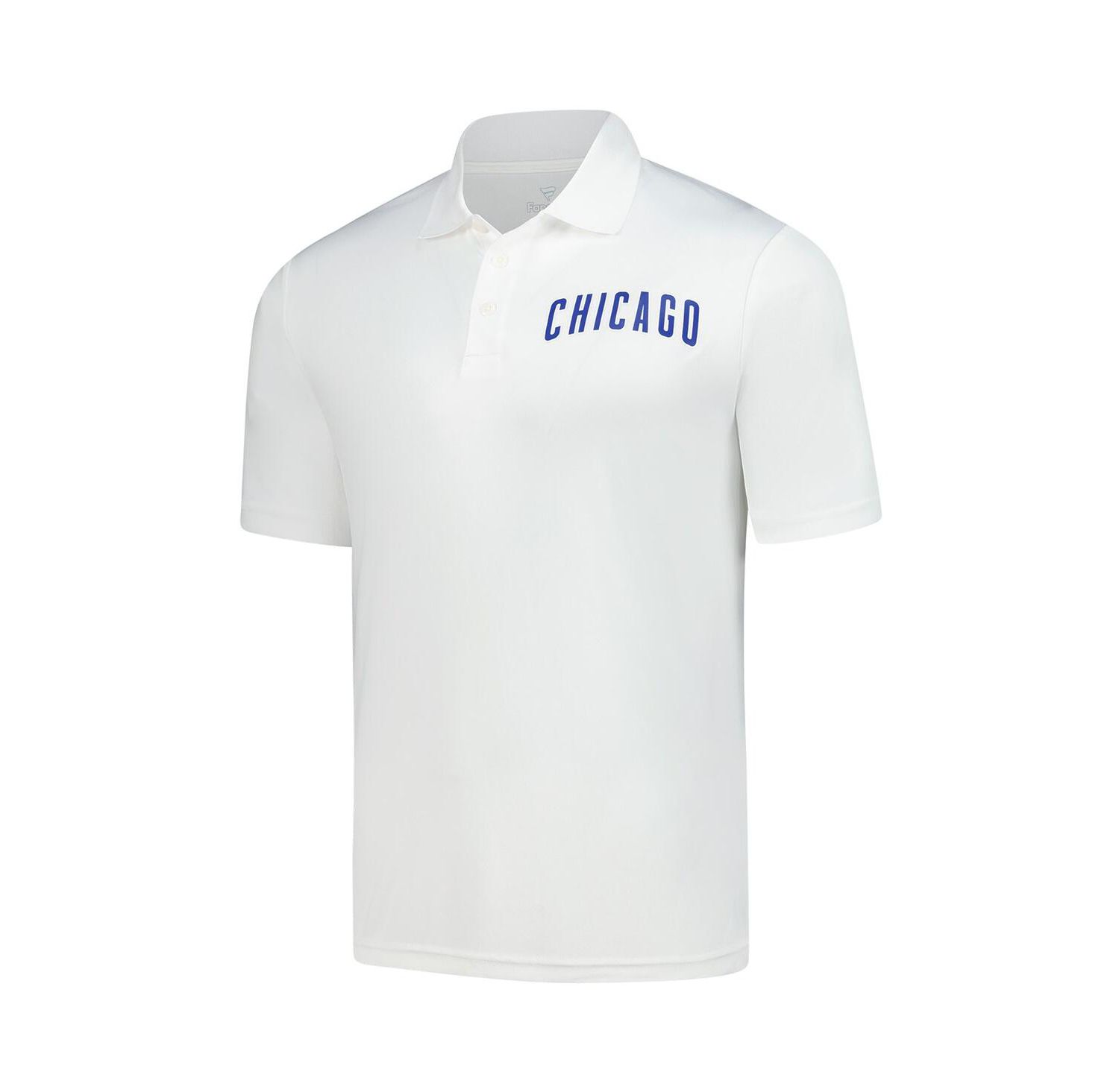 Men's White Chicago Cubs Component Polo Shirt