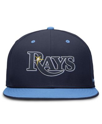 Men's Navy/Light Blue Tampa Bay Rays True Primetime Two-Tone Performance Fitted Hat