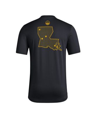 Men's Black Grambling Tigers Honor Support Pre-Game T-Shirt