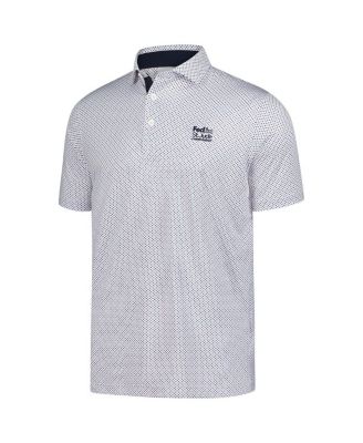 Мужская белая футболка-поло Puma FedEx St. Jude Championship Volition Micro Star MATTR от Puma