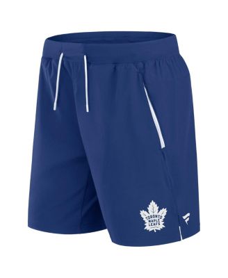 Мужские синие шорты Fanatics от Toronto Maple Leaf's Authentic для выступлений на профессиональном ринке