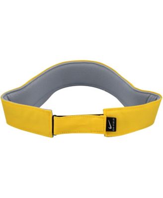 Мужская бейсболка с регулируемым козырьком Nike Maize Michigan Wolverines On-Field Ace Performance