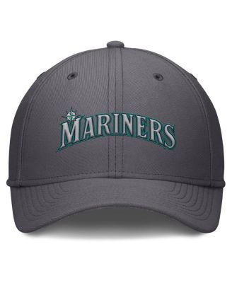 Мужская серая кепка Nike Seattle Mariners Swoosh Performance Flex от Nike