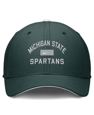 Мужская зеленая кепка Nike Michigan State Spartans Prime Time Rise Swoosh Flex от Nike