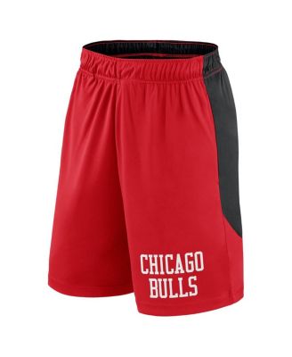 Спортивные мужские красно-черные шорты с логотипом Chicago Bulls Launch Performance