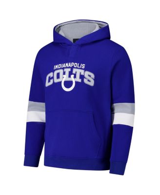 Мужская толстовка-пуловер G-III Sports by Carl Banks с капюшоном Royal/Silver Indianapolis Colts Adaptive Faceoff от Carl Banks