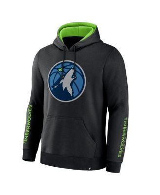 Мужская черная толстовка-пуловер Minnesota Timberwolves Legacy Guard от Fanatics