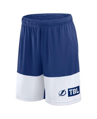 Спортивные мужские синие шорты Tampa Bay Lightning Best of the Best с логотипом компании