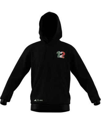 Мужская толстовка Adidas Kimi Antonelli черного цвета Mercedes-AMG Petronas F1 Team с капюшоном и пуловером с графическим принтом