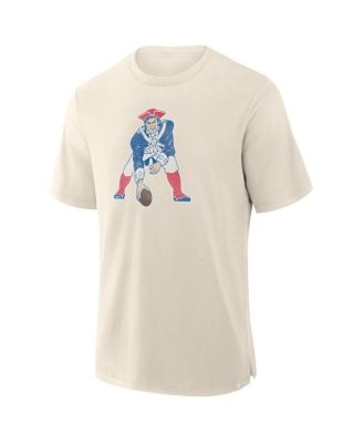 Мужская кремовая футболка New England Patriots Slub от Fanatics