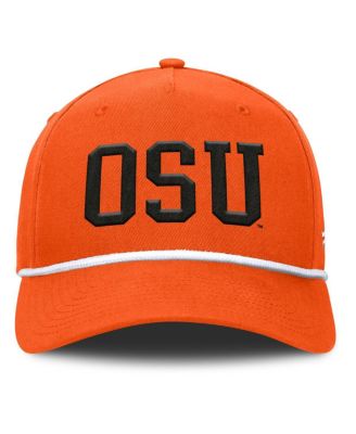 Мужская оранжевая шляпа Fanatics от компании Oregon State Beavers с регулируемой веревкой для игры в мяч