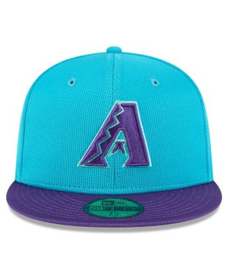 Мужская приталенная шляпа Arizona Diamondbacks 2025 City Connect Batting Practice 59 размера 