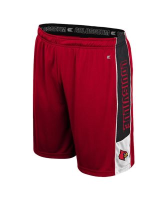 Мужские красные шорты Colosseum Louisville Cardinals Quantum от Colosseum