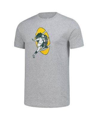 Мужская серая футболка Fanatics Green Bay Packers