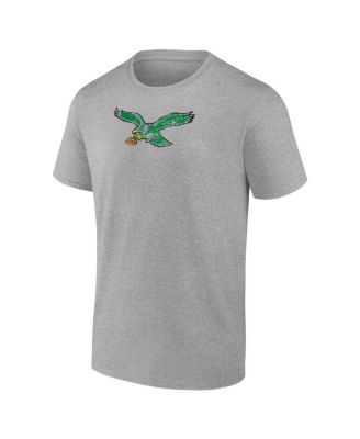 Фанатики мужские вереска серый Филадельфия Иглз логотип проблемных возврат футболки