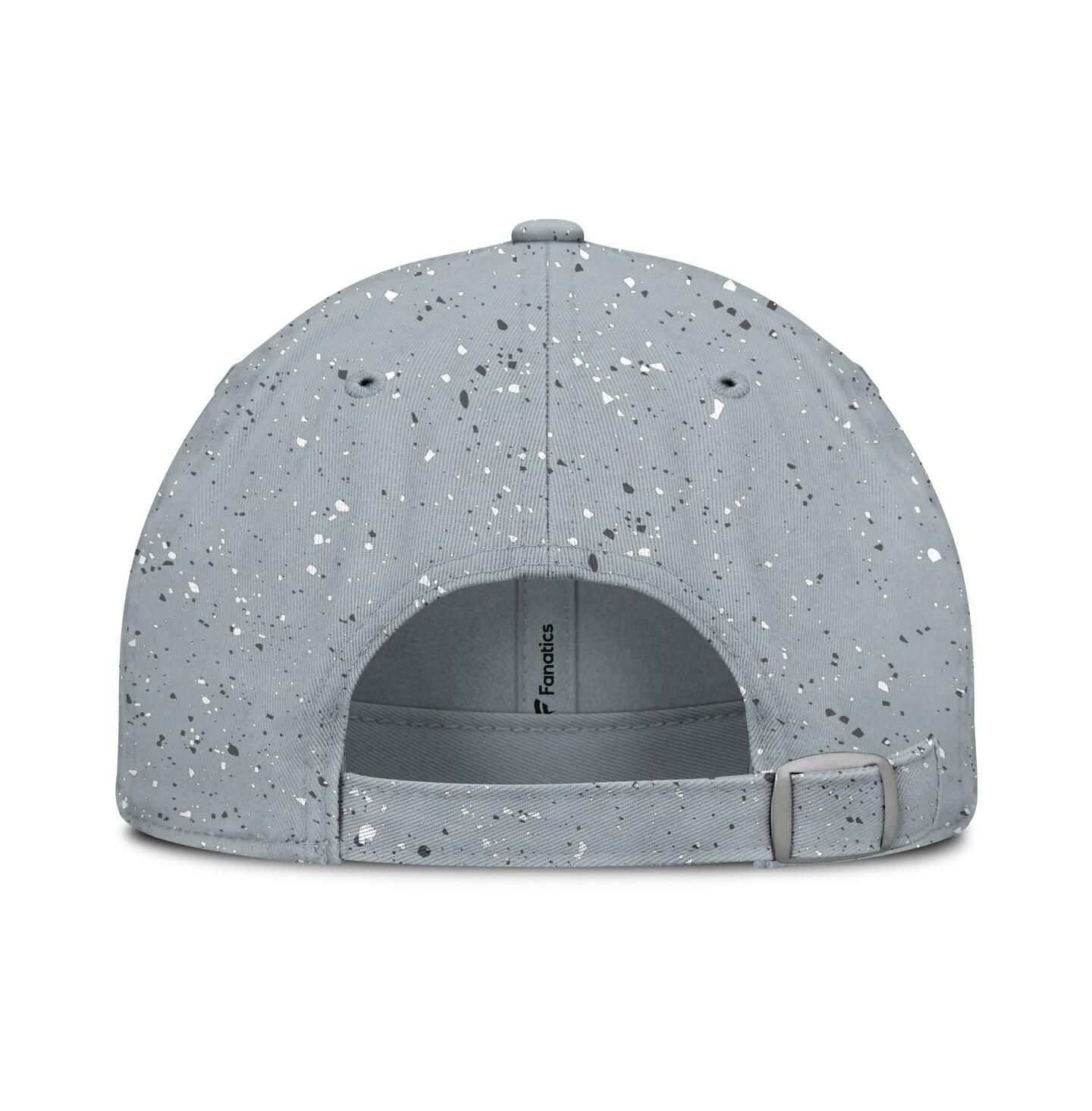 Женская кепка Fanatics Gray Chicago Blackhawks Heritage Snow Day Speckle Adjustable Hat — фото 4