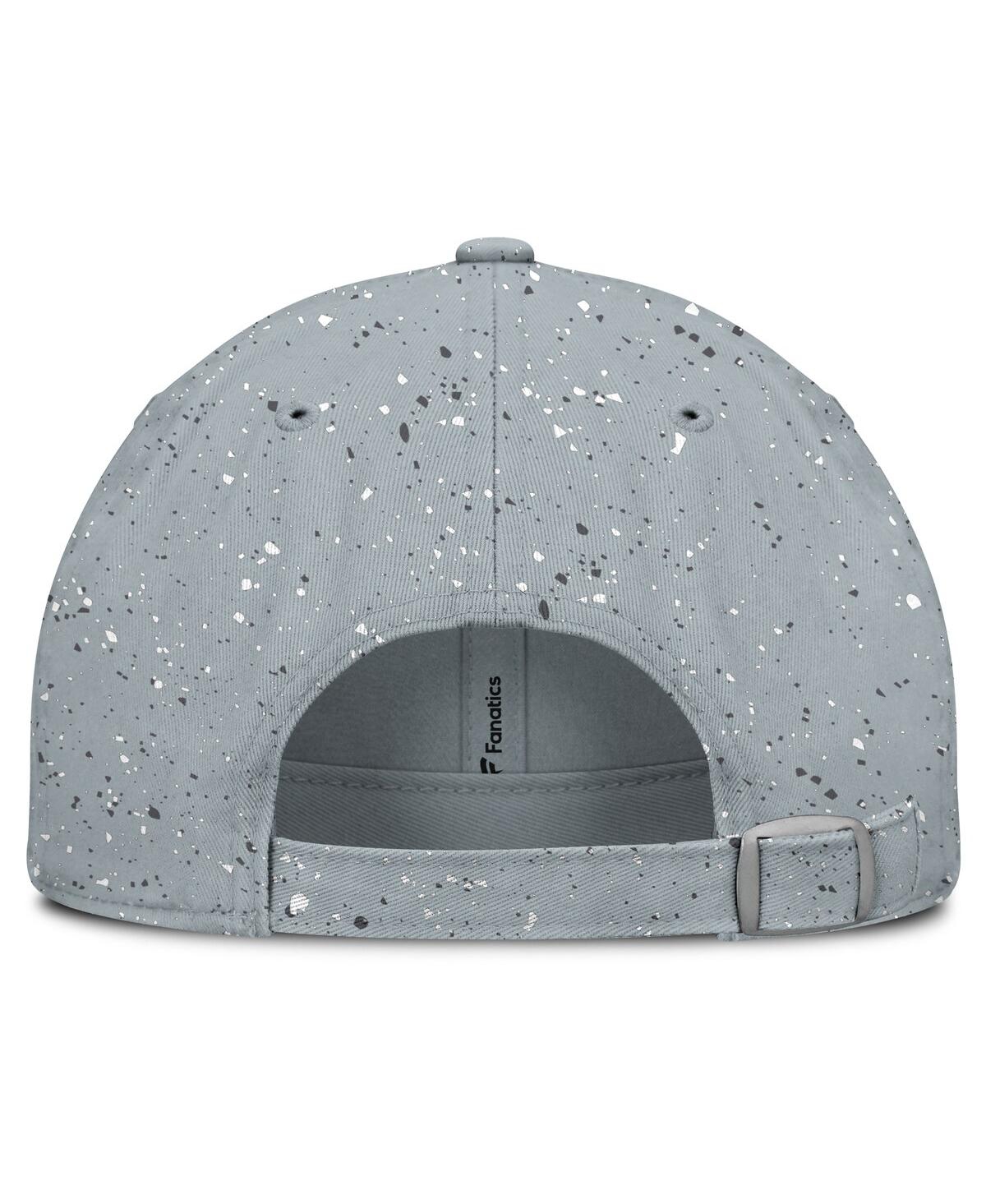 Fanatics Women's Gray Chicago Blackhawks Heritage Snow Day Speckle Adjustable Hat