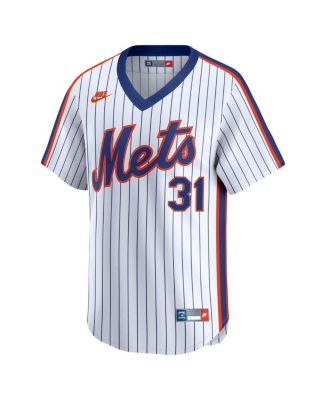 Мужская футболка Nike Mike Piazza White New York Mets из коллекции Throwback Cooperstown Collection Limited