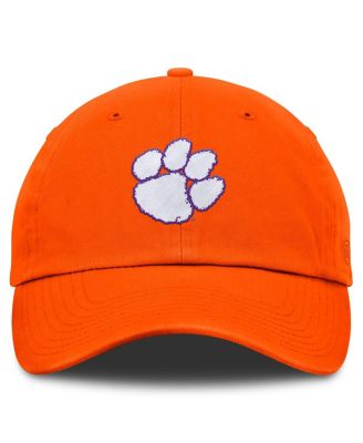 Мужская оранжевая кепка с логотипом команды Clemson Tigers от Top of the World, регулируемая по размеру.