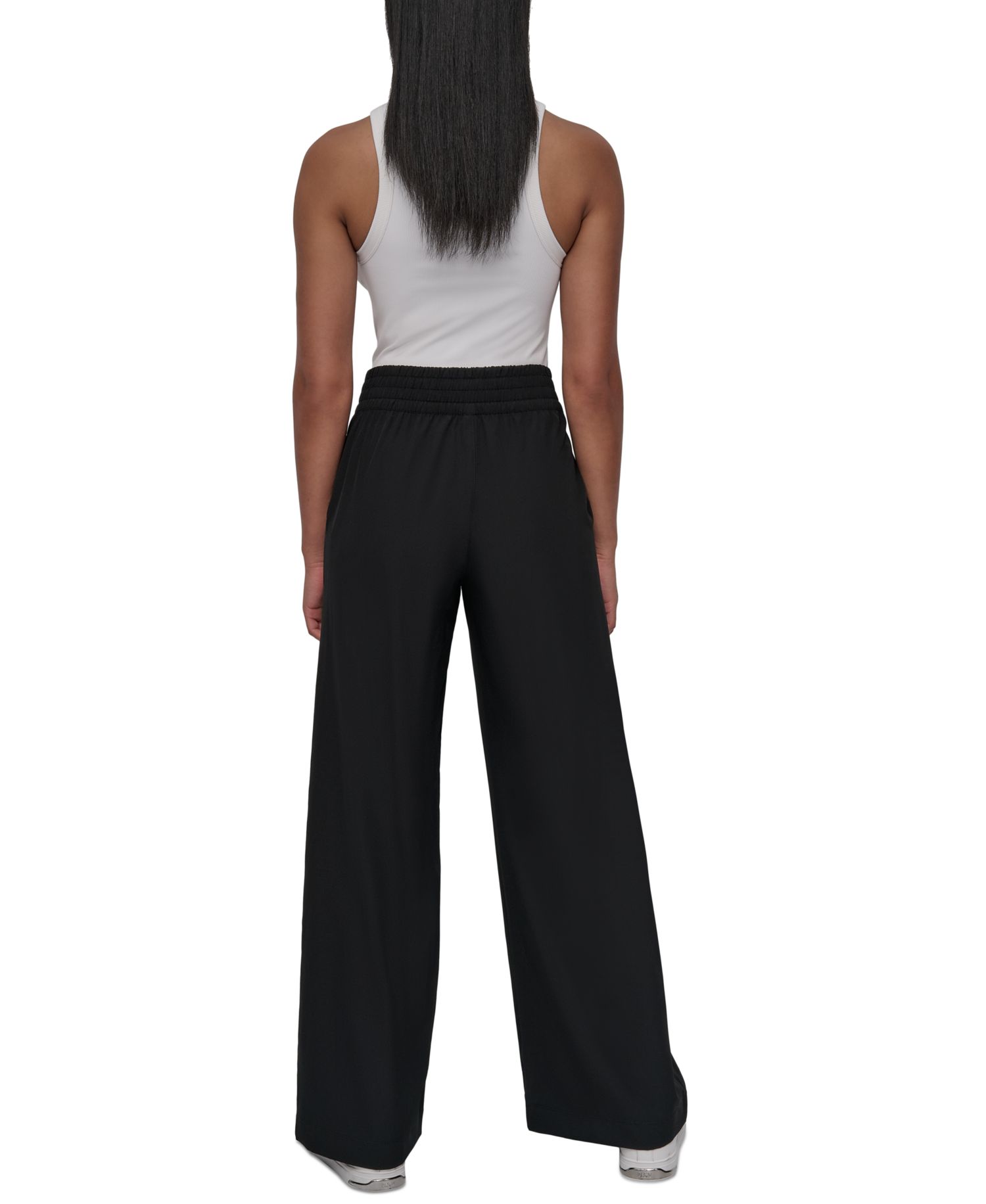 Women's Hudson Stretch Wide-Leg Pull-On Pants