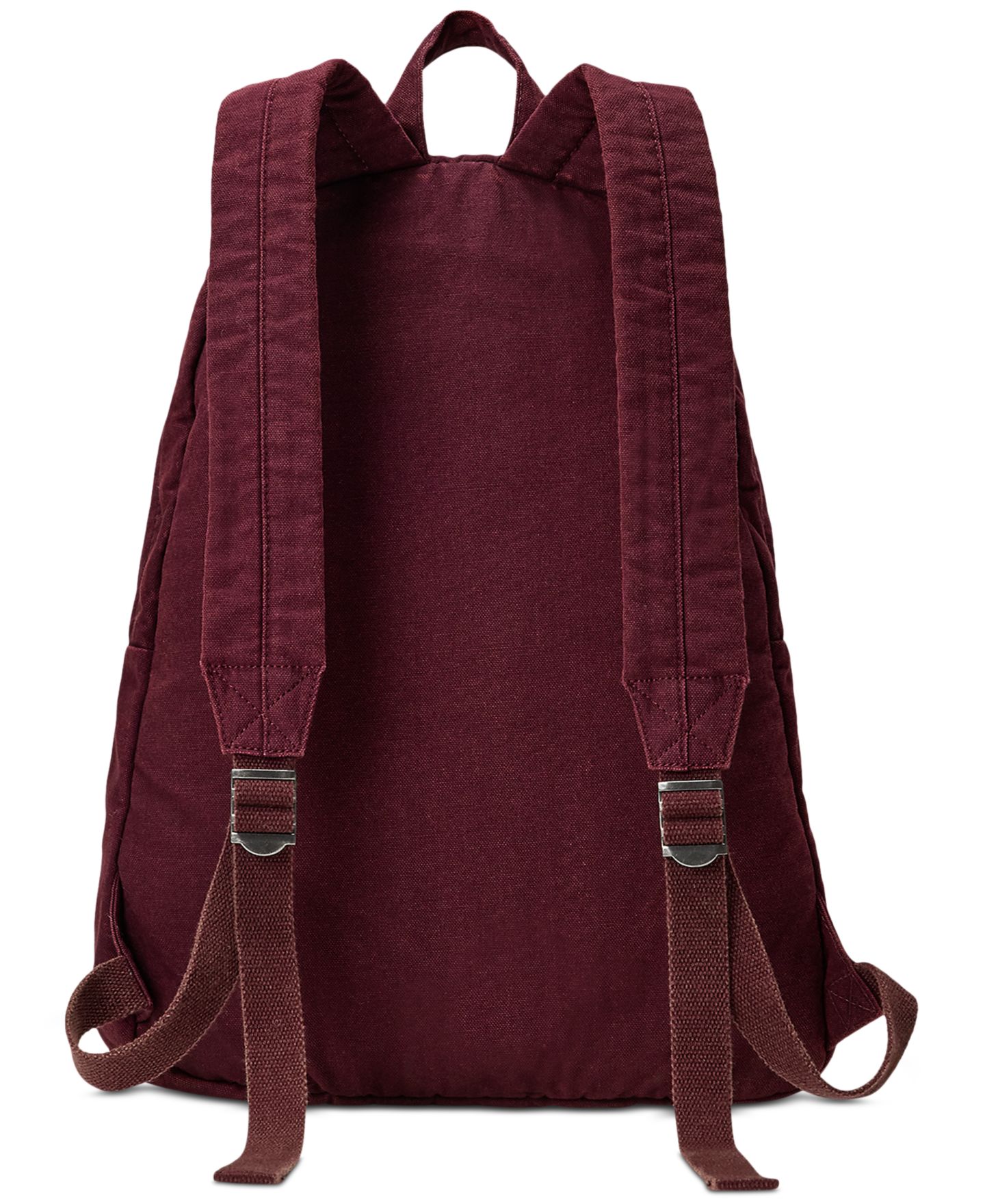 Рюкзак Polo Ralph Lauren Canvas, цвет: Винный — фото 2