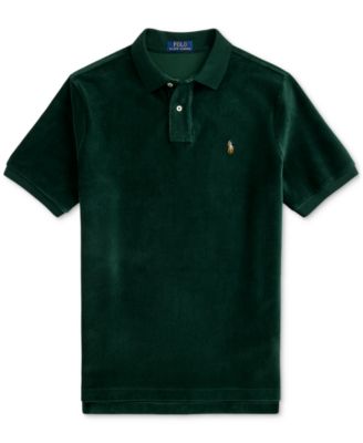 Men's Classic-Fit Knit Corduroy Polo Shirt