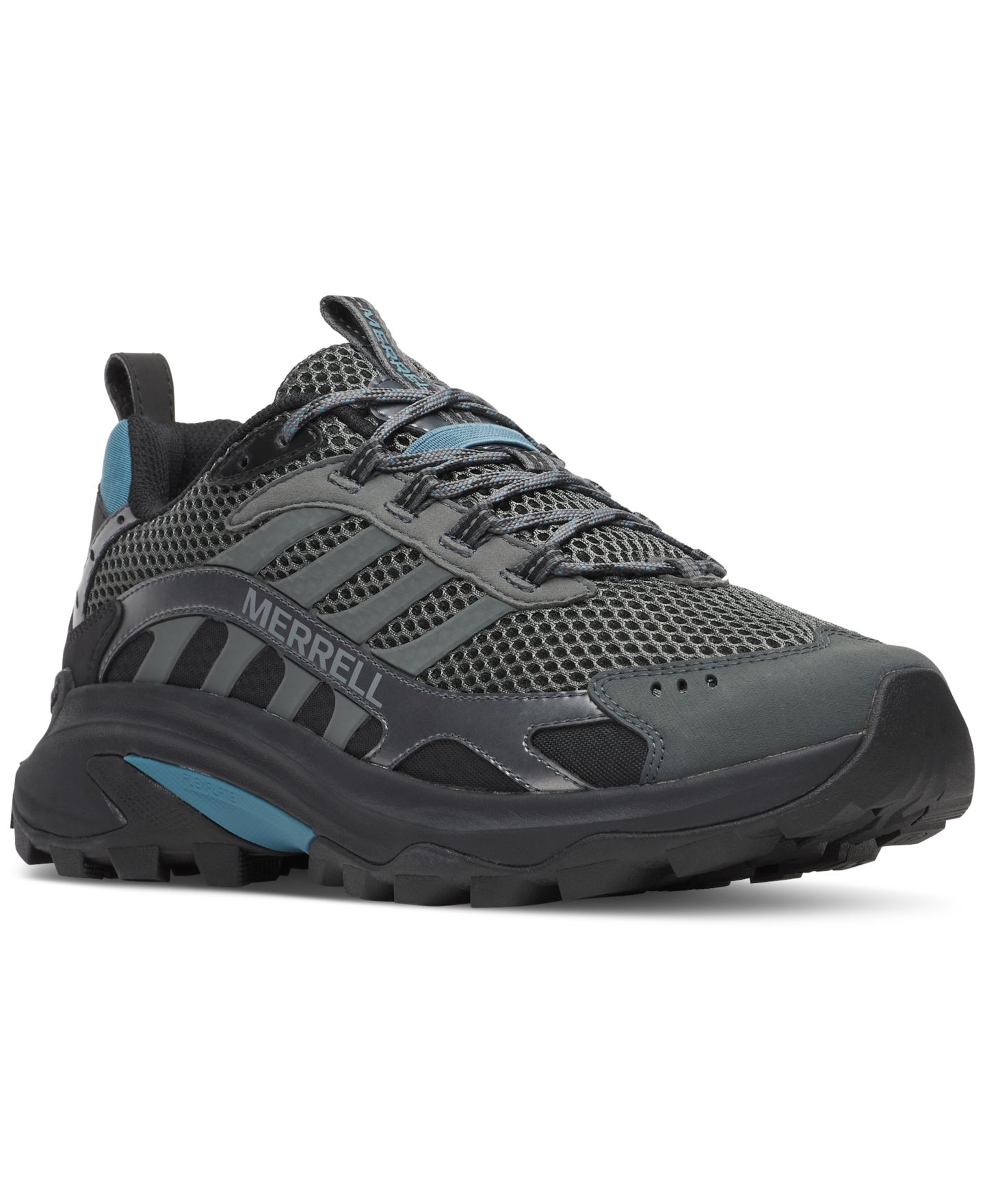 Мужские трейловые кроссовки Merrell Moab Speed 2 Vent 2K, цвет: Чёрный — фото 1