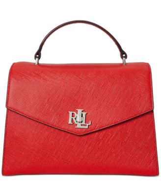 Lauren Ralph Lauren - Textured Leather Large Farrah Satchel
