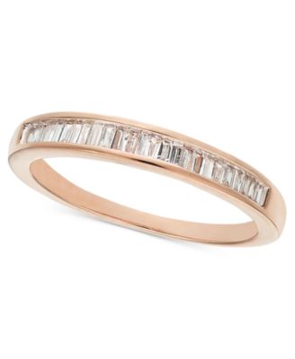 Diamond Baguette Band (1/7 ct. t.w.) in 14k White Gold, Gold, or Rose Gold