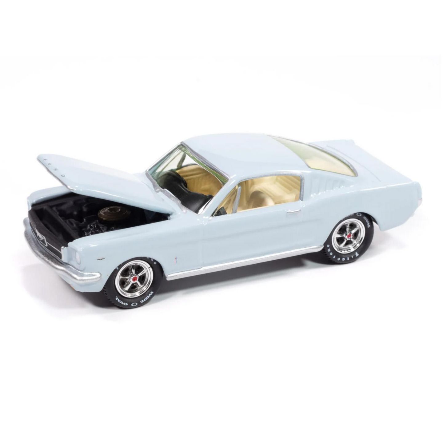 Детская игрушка Johnny Lightning 1/64 Scale 1965 Ford Mustang Fastback Collector Tin Series 16 Die-Cast Toy Car — фото 2