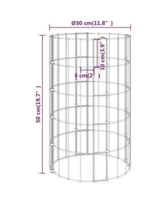Medium Galvanized Steel Durable Gabion Raised Bed
