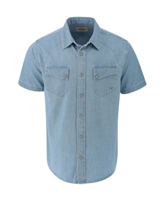 Big & Tall Western Short Sleeve Snap Up Shirt