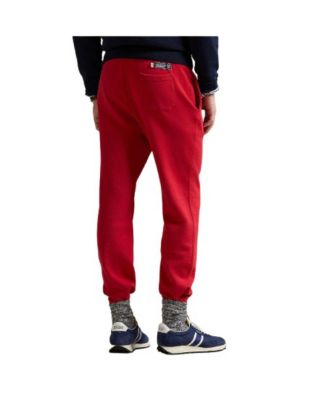 Мужские спортивные брюки Polo Ralph Lauren красного цвета Yankees