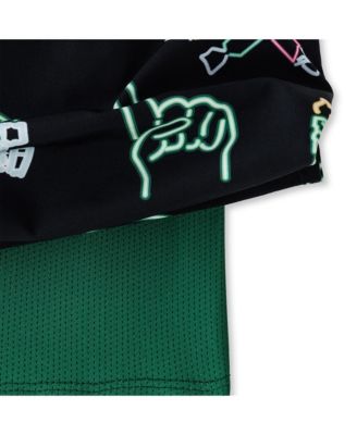 Классические плавки Chubbies мужские 5,5-дюймовые черные New York Jets на неоновой подкладке