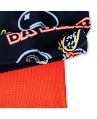 Мужские плавки Chubbies Navy Chicago длиной 5,5 дюйма темно-синего цвета с классической неоновой подкладкой