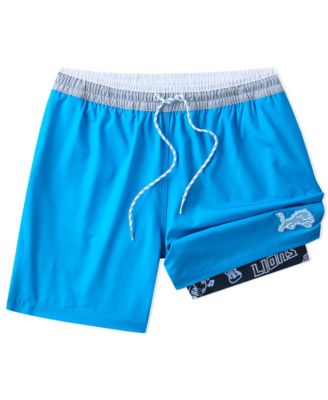 Chubbies - Men's 5.5" Blue Detroit Lions Lined Classic Swim Trunks